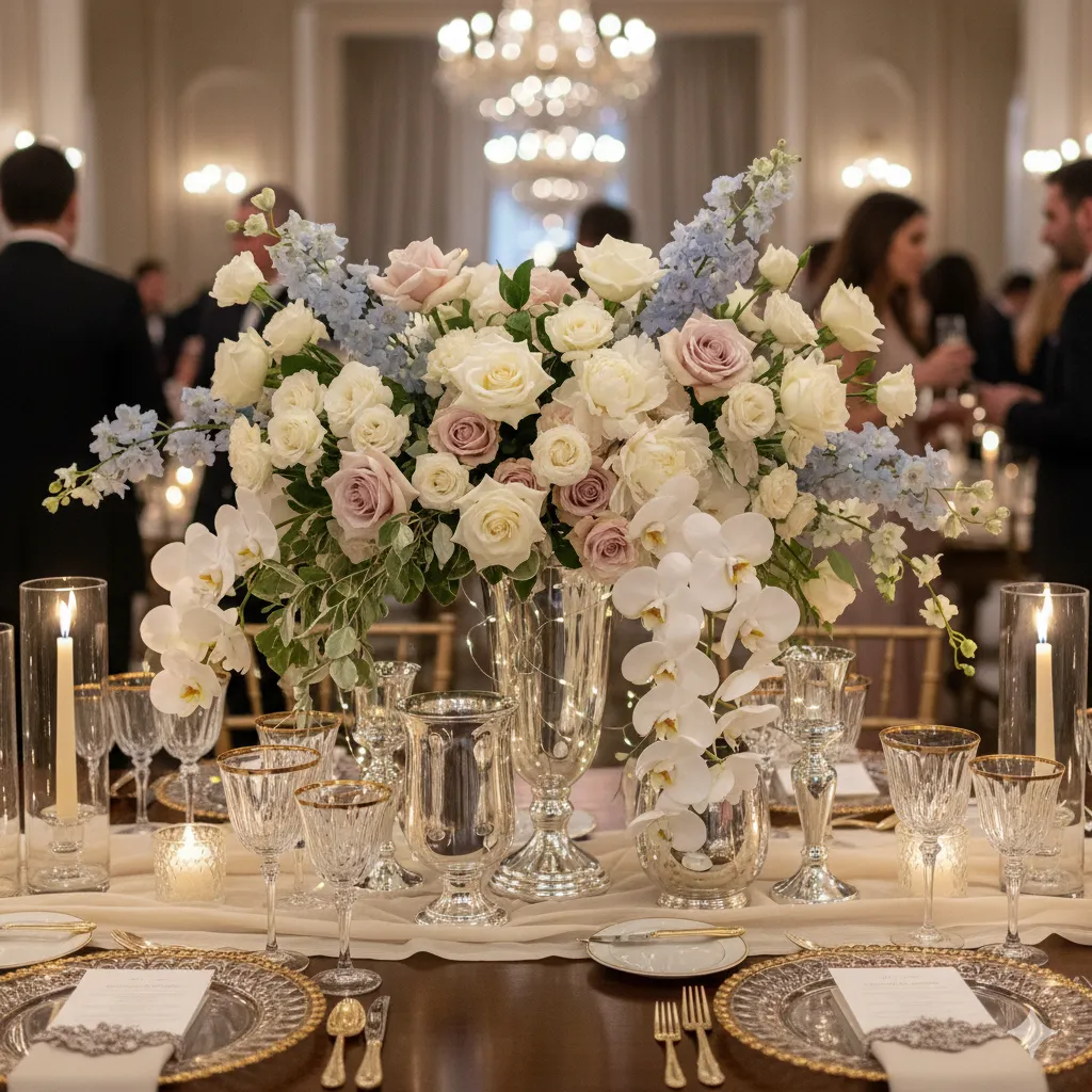 Beautiful floral gallery showcase